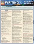 Bc Writing, Tips & Tricks: Term Paper Vocabulary