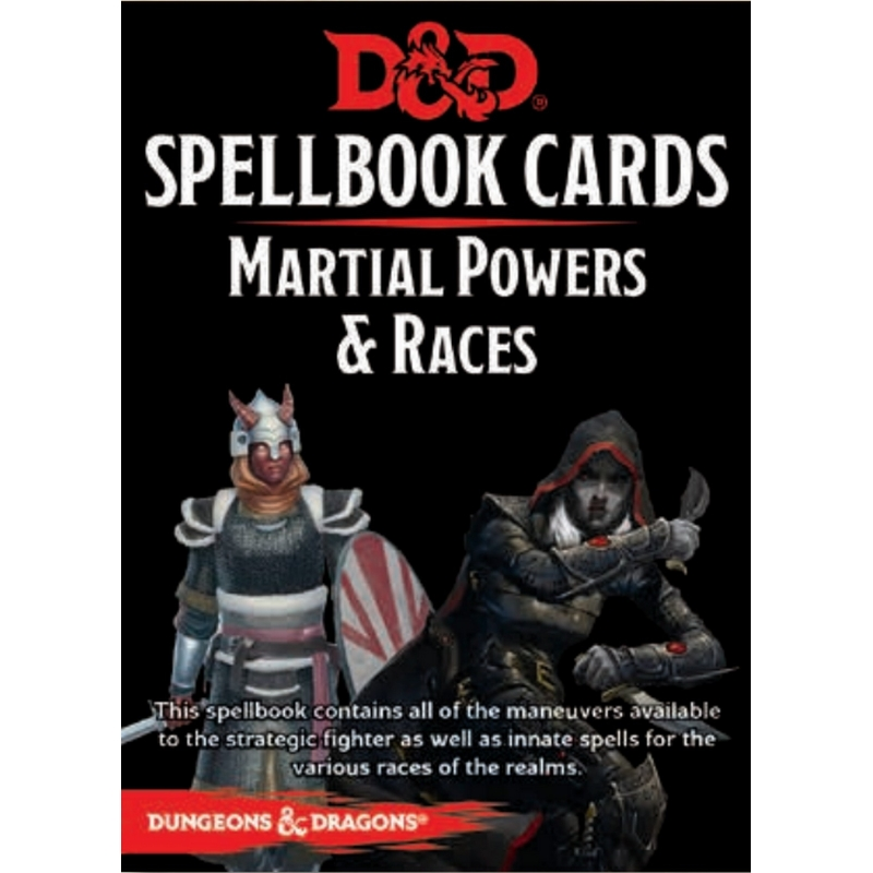 D&D Cards Martial Powers Deck (SKU 1019502471)