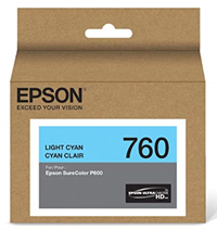 Epson 760 Light Cyan Ink