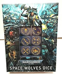 40K Space Wolves Dice Set