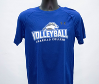 Volleyball: Under Armour Tech - Hero Short Sleeve Shirt Royal Blue